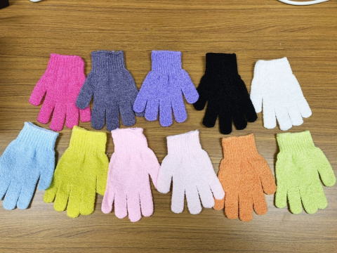 Shower Gloves, Body Scrubbers for Dead Skin Removal, Bath or Shower Body Exfoliator Gloves, Pack of 1