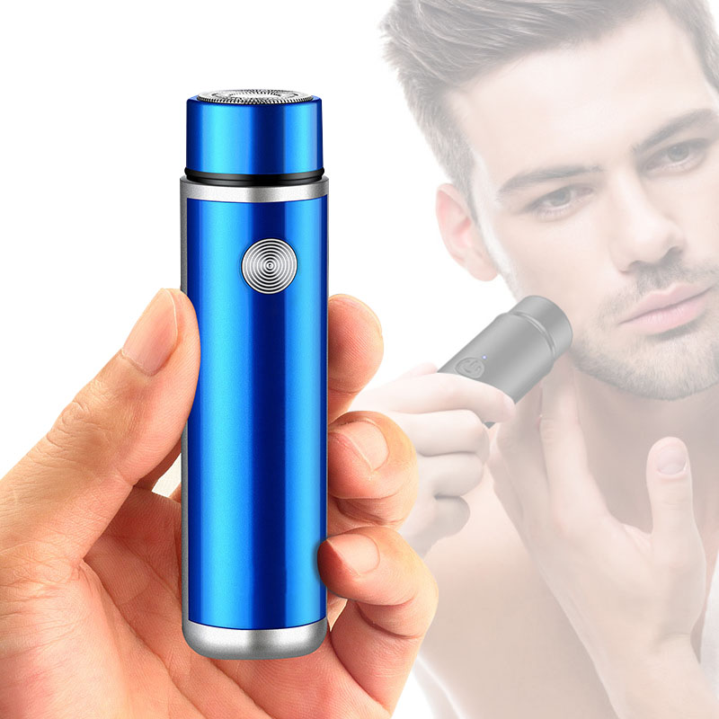 Portable Razor Electric Shaver Men's Beard Trimmer USB Rechargeable Face Full Body Shave