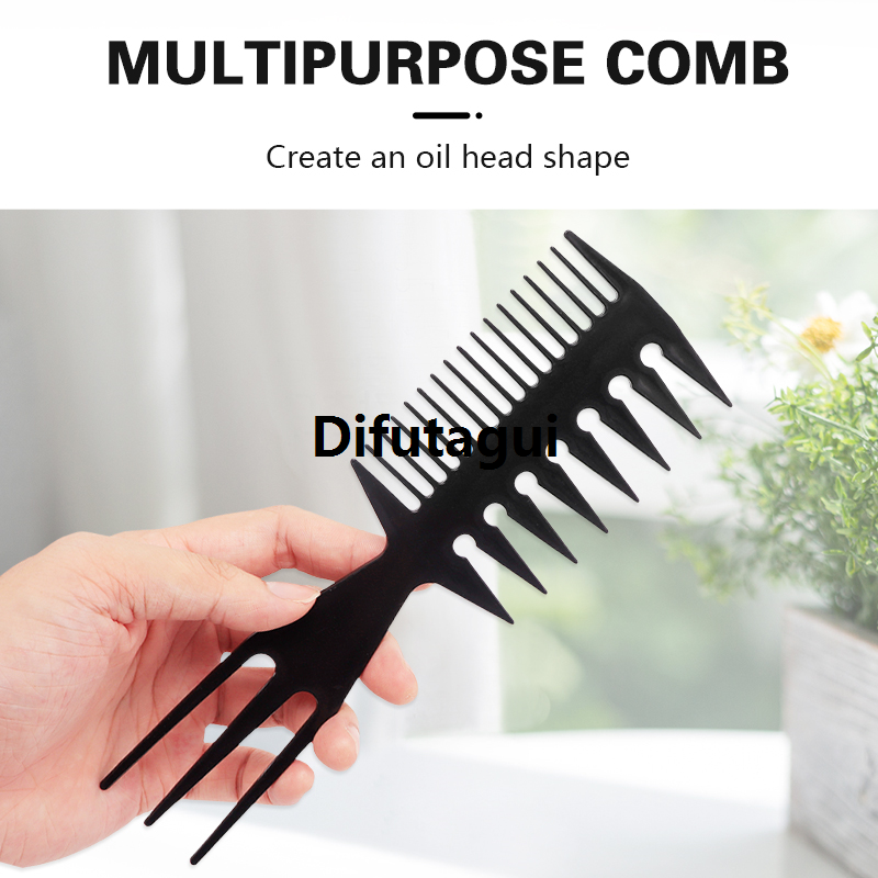 Difutagui Tool styling salon anti-static hair comb hair piece set Bargain price 10 professional comb multi-functional hair care set