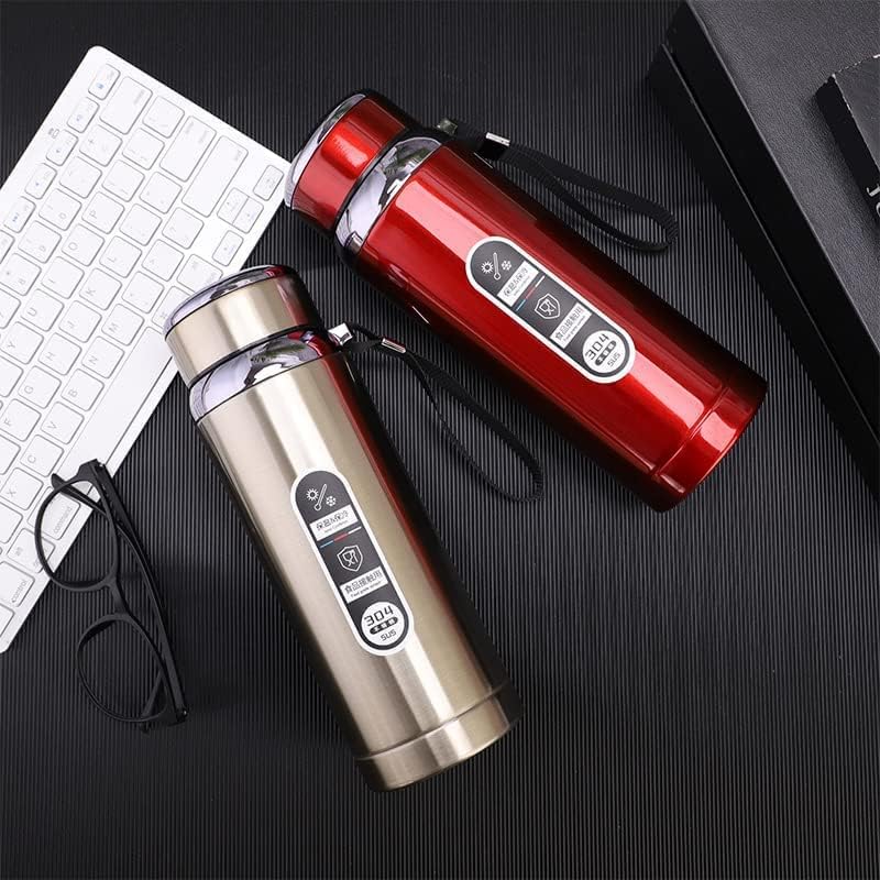 Star Work Steel Thermo Flask - 1000 ml Stainless Steel Water Bottle for All Ages