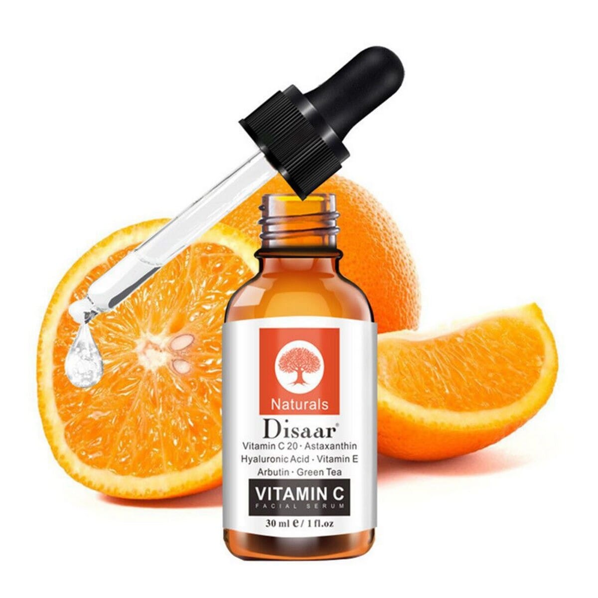 Disaar Vitamin C and Hyaluronic Acid Face Serum, 30ML