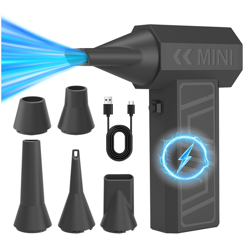 Electric Air Duster Cleaning Blower Tool Violent Fan Car Blowing Snow Portable Cleaning Blower Tool A
