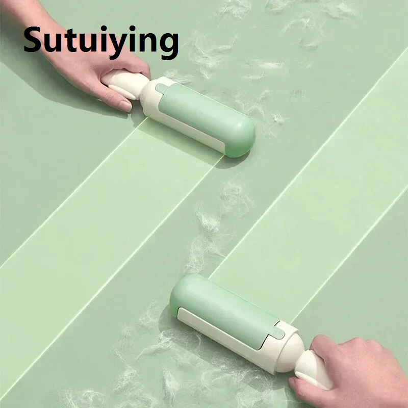 Sutuiying transparent bag Hair Removal Device Cat Wool Brush Removes Pet Hairs Cat and Dog Fur Lint Remover for Clothing Clothes Electrostatic Brush From