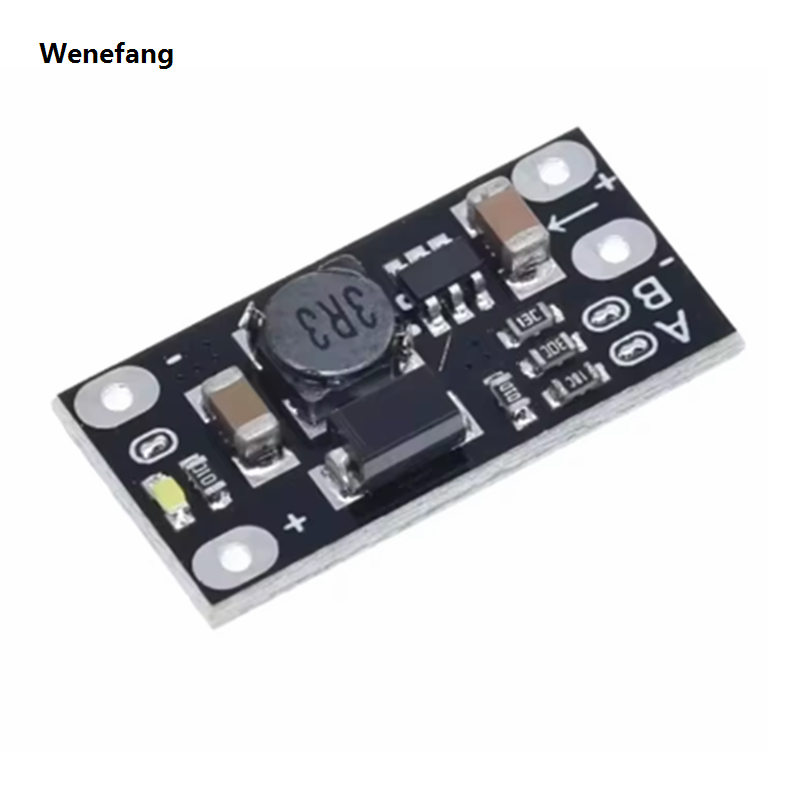 Wenefang 1PCS-20PCS Mini DC-DC Boost Step Up Converter Board Power Module Fashion 3.7V to 12V Voltage Regulator Board Lithium Battery Booster