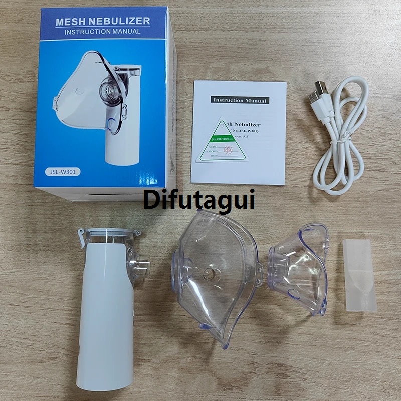 Difutagui New specials Nebulizer Portable Ultrasonic Inhaler Kids Handheld Original Ultrasound Humidifier Children Atomizer Vaporizer Machine