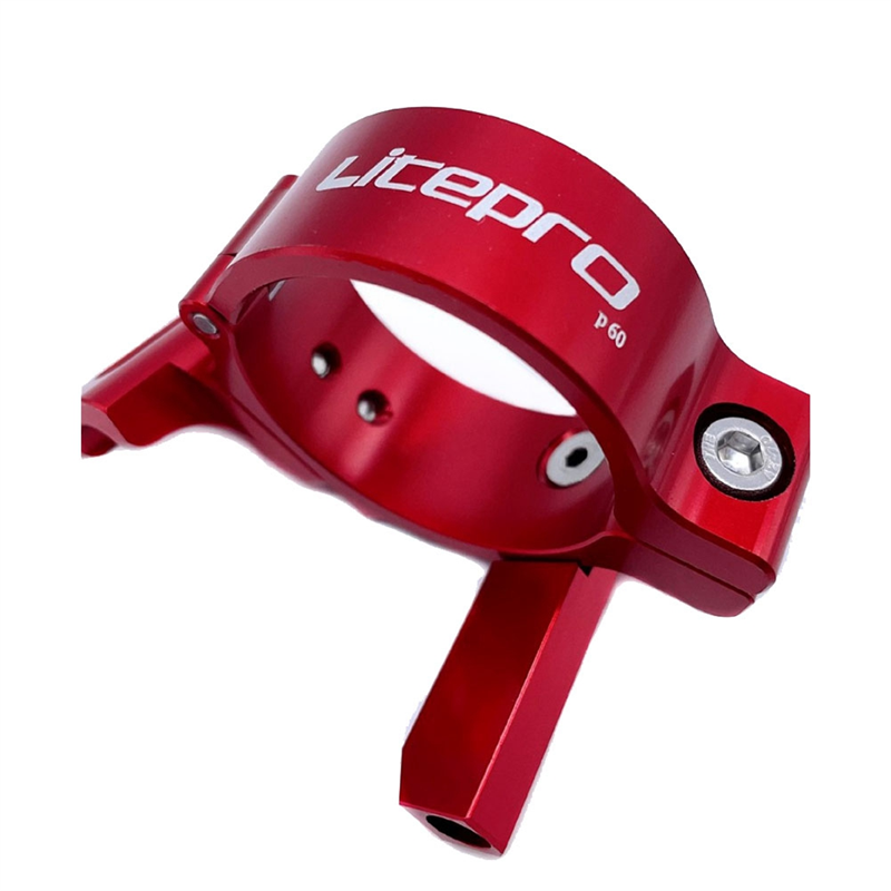 Front Derailleur Clamp for Jex Jp8 FAA083 Folding Bike 18/20 Speed Double Chainring Front Derailleur Red