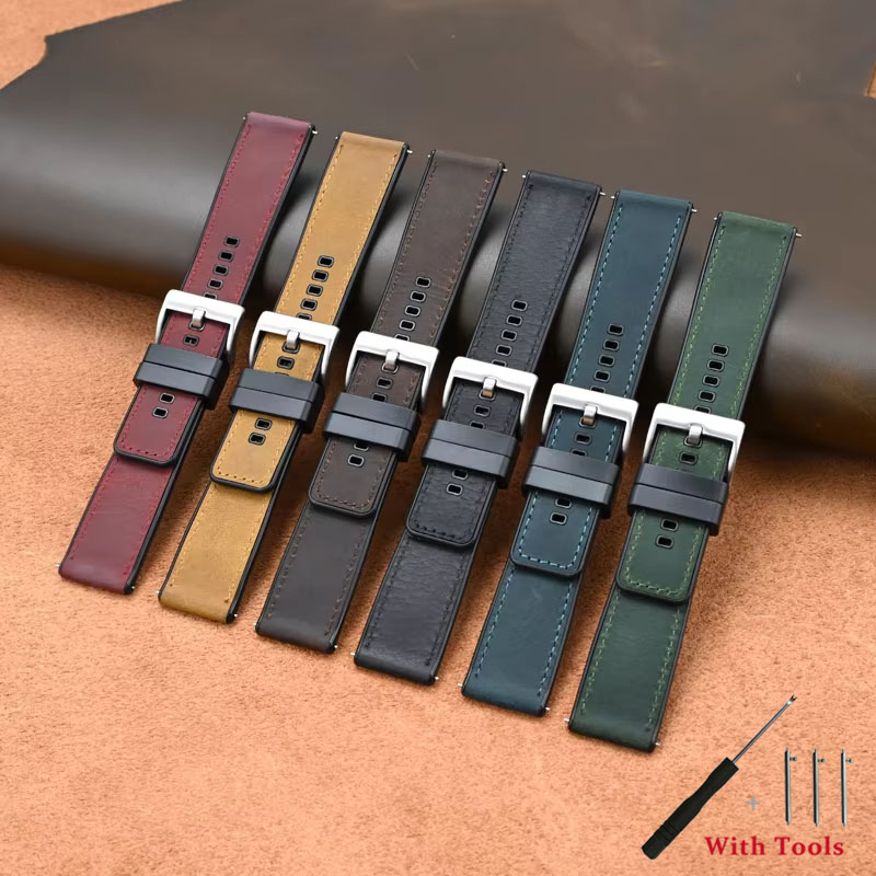 20mm 22mm 24mm High Quality Durable Nylon Watch Strap Men Watchband Blue Armygreen Retro Watch Band Release Universal Bracelet
