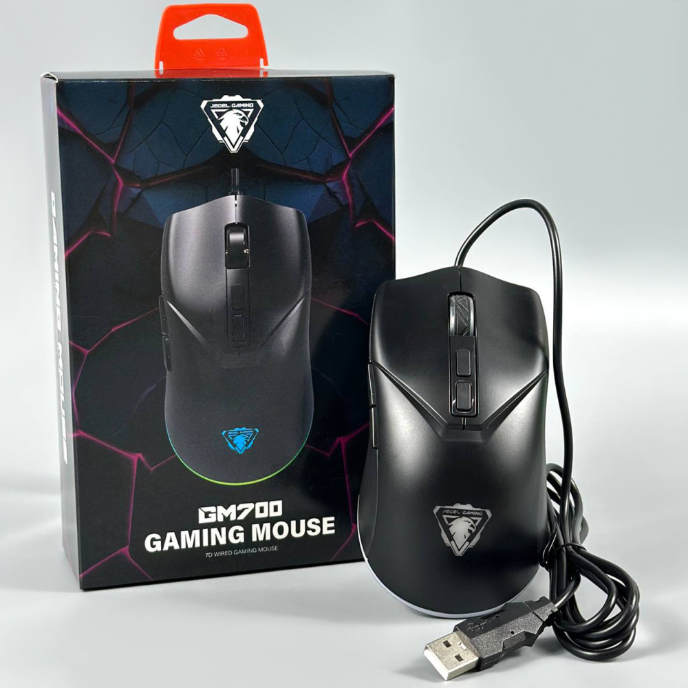 Gaming Mouse USB Wired RG | JEDEL | High-Precision Optical Sensor | Adjustable DPI Levels | Ergonomic Design | 6 Programmable