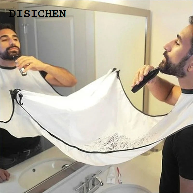 DISICHEN 2025 2/1PCS Beard Catcher Apron for Men Suitable for Shaving and Trimming Haircut Waterproof Anti-slip Beard Grooming Cloth Household