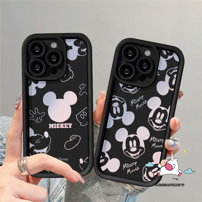 For Vivo Y27 Y15 Y35 Y16 Y17s Y36 Y27s Y11 Y30 Y17 Y20 Y12 Y22 Y12s Y02 Y21 Y91C Y20i Y31 V25 V29 Y12i V25E Y22s Y91 Y51 Y21s Y33s V27 Silver Disney Mickey English Cover