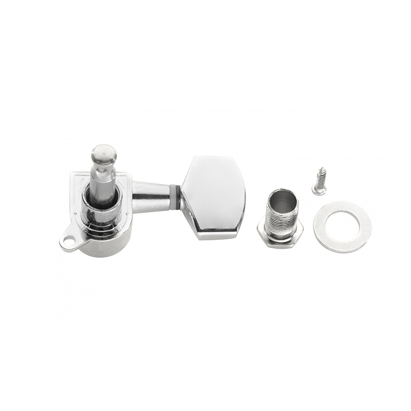 Stagg SP-MHWS-CH 3+3 Acoustic/Electric DieCast Machine Head, Chrome