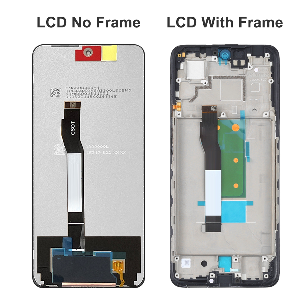 HOT 6.6'' For Xiaomi POCO X4 GT 22041216G LCD Display Touch Screen Digitizer Replacement For Xiaomi POCO X4GT Display With Frame