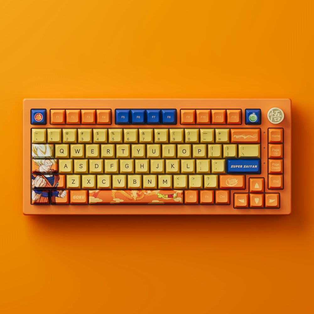 Akko 5075b Naruto Uzumaki Limited Edition Mechanical Keyboard