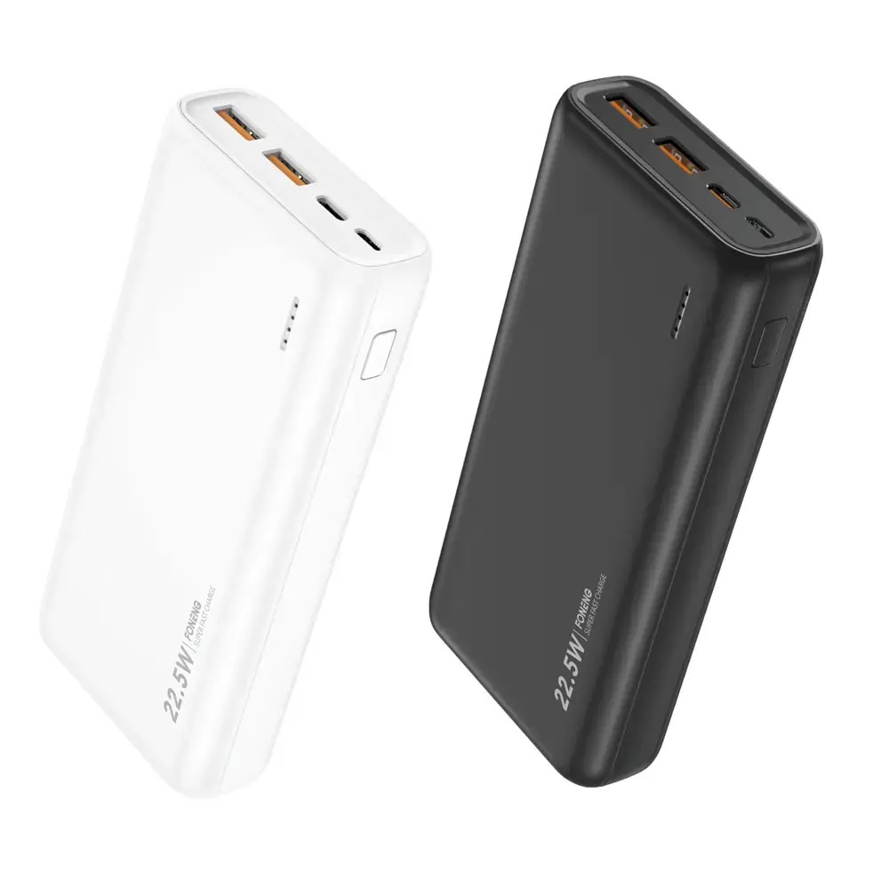 FONENG P52 20000MAH POWER BANK (22.5W & 3 OUTPUTS)