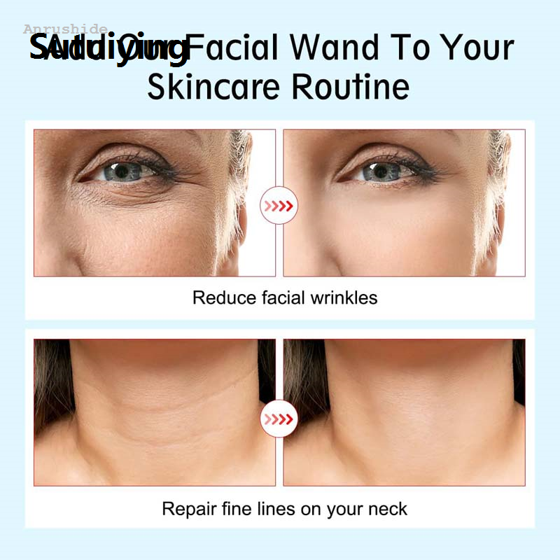 Sutuiying Fashion Anrushide Beauty Instrument Introducer Face Cleaning And Shrinking Pore Portable Decree Texture Lift Facial Essence Introduction Face Massager