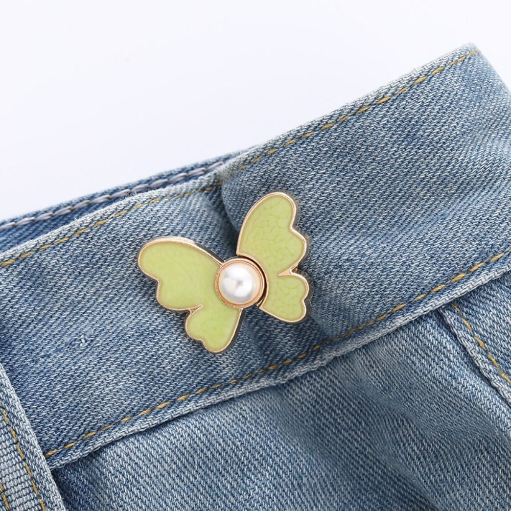 Personalities Removable Jean Button Waist Buckle Alloy Multicolor Snap Fastener Pants Pin Adjustable DIY Clothing Accessories Skirts