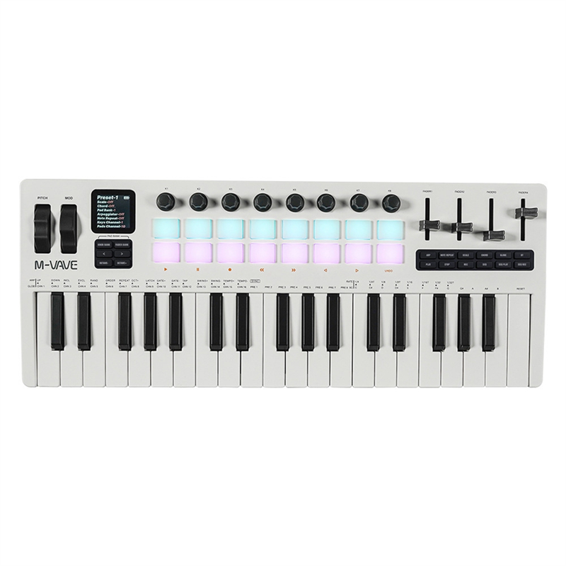 -37 PRO Keyboard 37 Key 3.5mm MIDI 16 RGB
