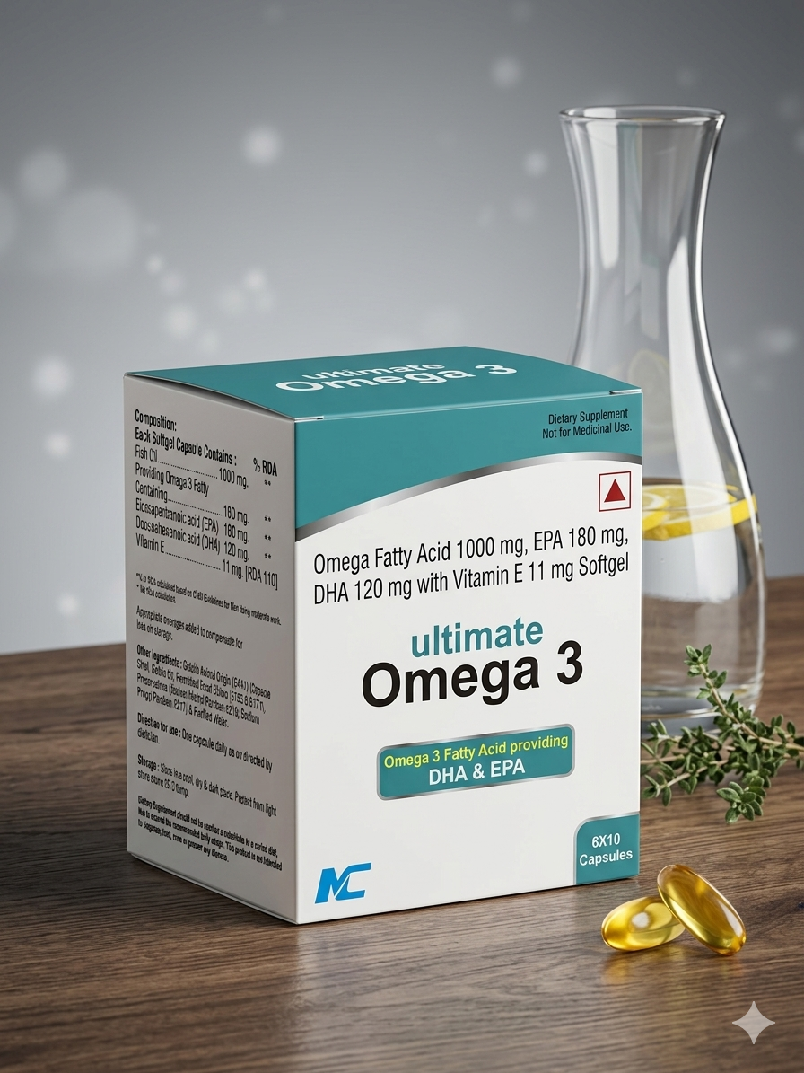 Swisse Australia Fish Oil Omega 3 1000mg 200 Soft Capsules with 180mg EPA and 120mg DHA