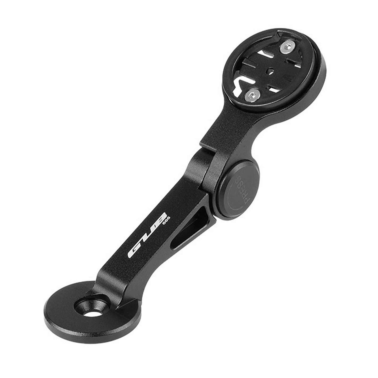 666 Bike Computer Mount Aluminum Alloy Bicycle Mounting Bracket for Guages Adjustable Bike Front Handlebar Extended Holder