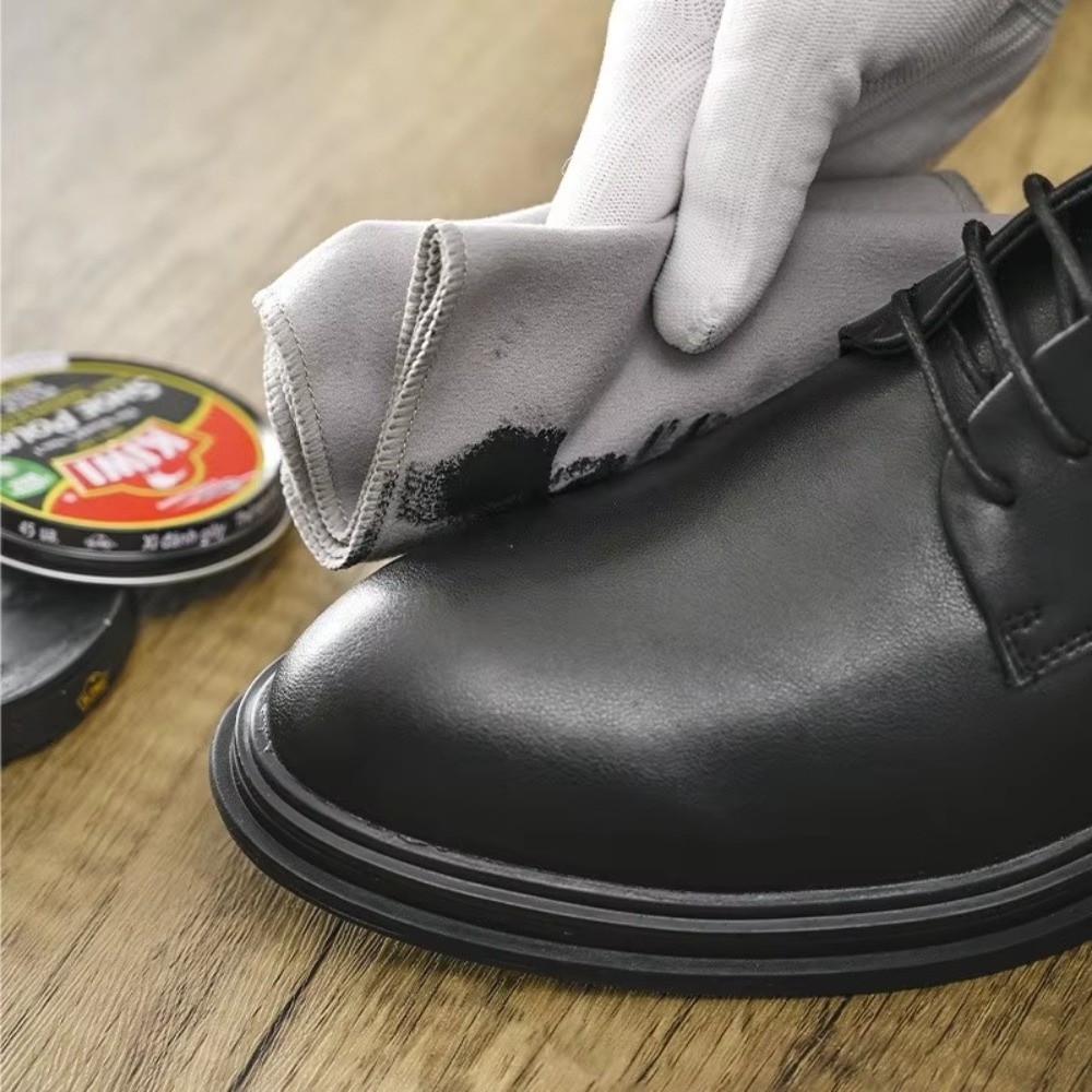 New Leather-Safe Shoe Polishing Cloth Specialized Use Grey Premium Cleaning Kit Polishing Wool Polishing Cloth Home Use