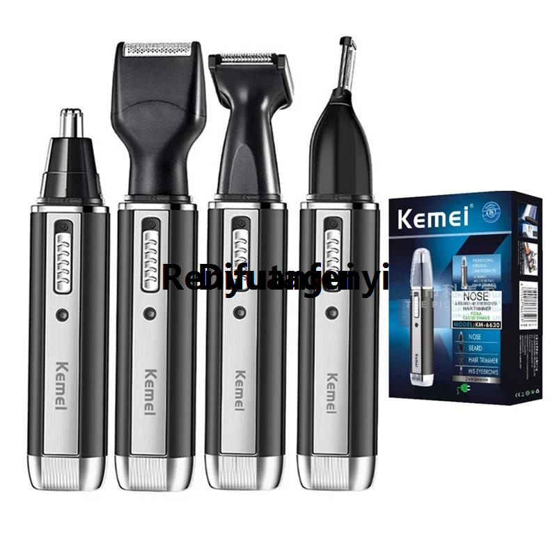 Difutagui Kemei rechargeable electric all in one hair trimmer for men grooming Affordable Fashion kit beard trimer facial eyebrow trimmer nose ear shaver
