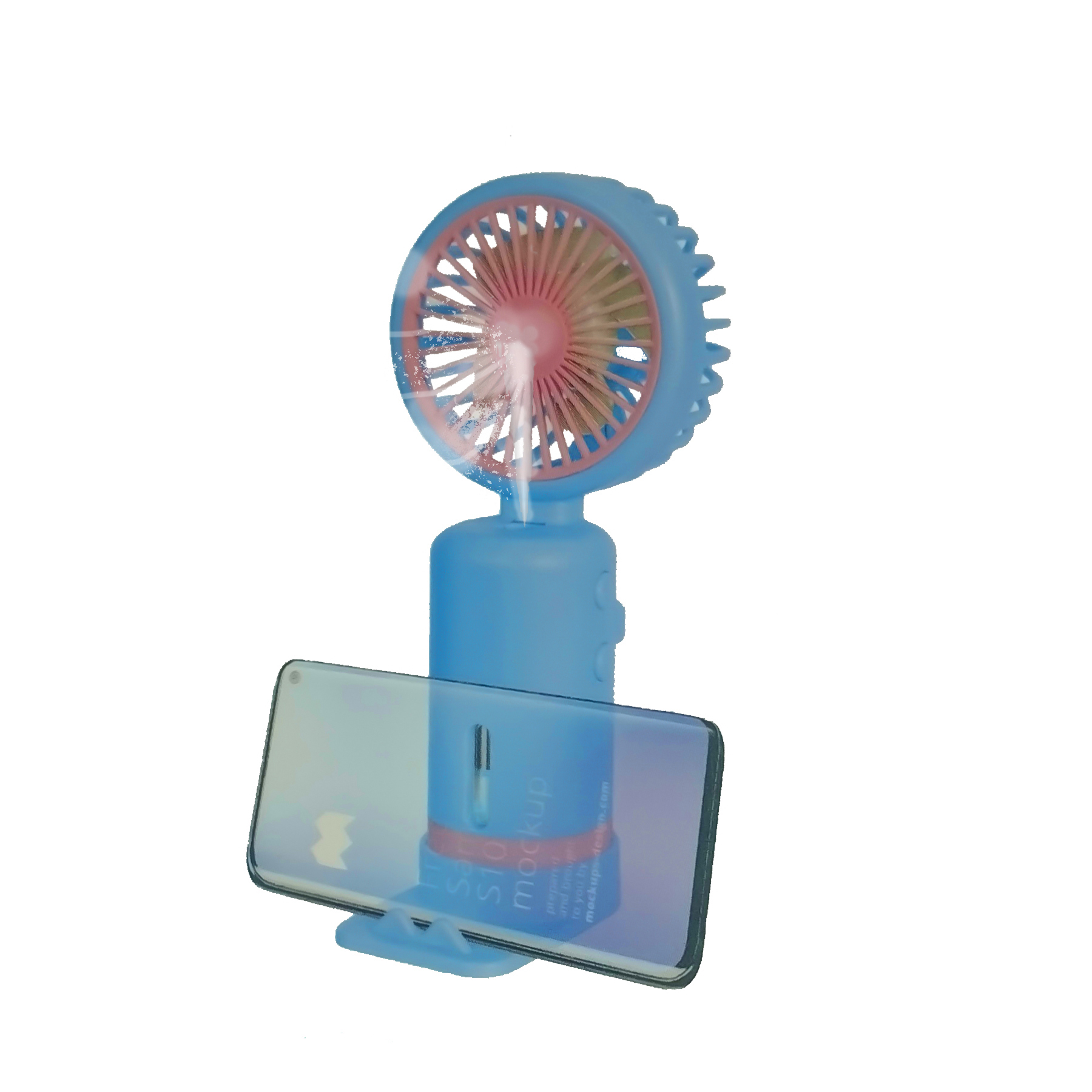 3 Speed Water Spray Mist Fan USB Handheld Rechargeable Portable Mini Fan Cooler