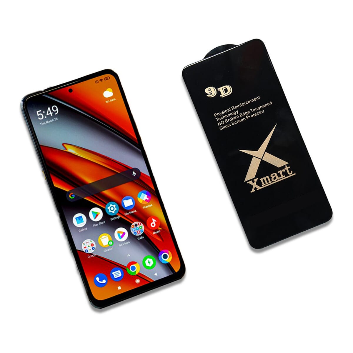 XMart Xiaomi Poco F3/ Xiaomi Mi 11x / Xiaomi Mi 11x Pro / Redmi K40 / Redmi K40 Pro / Redmi K40 Pro+ Original Tempered Glass