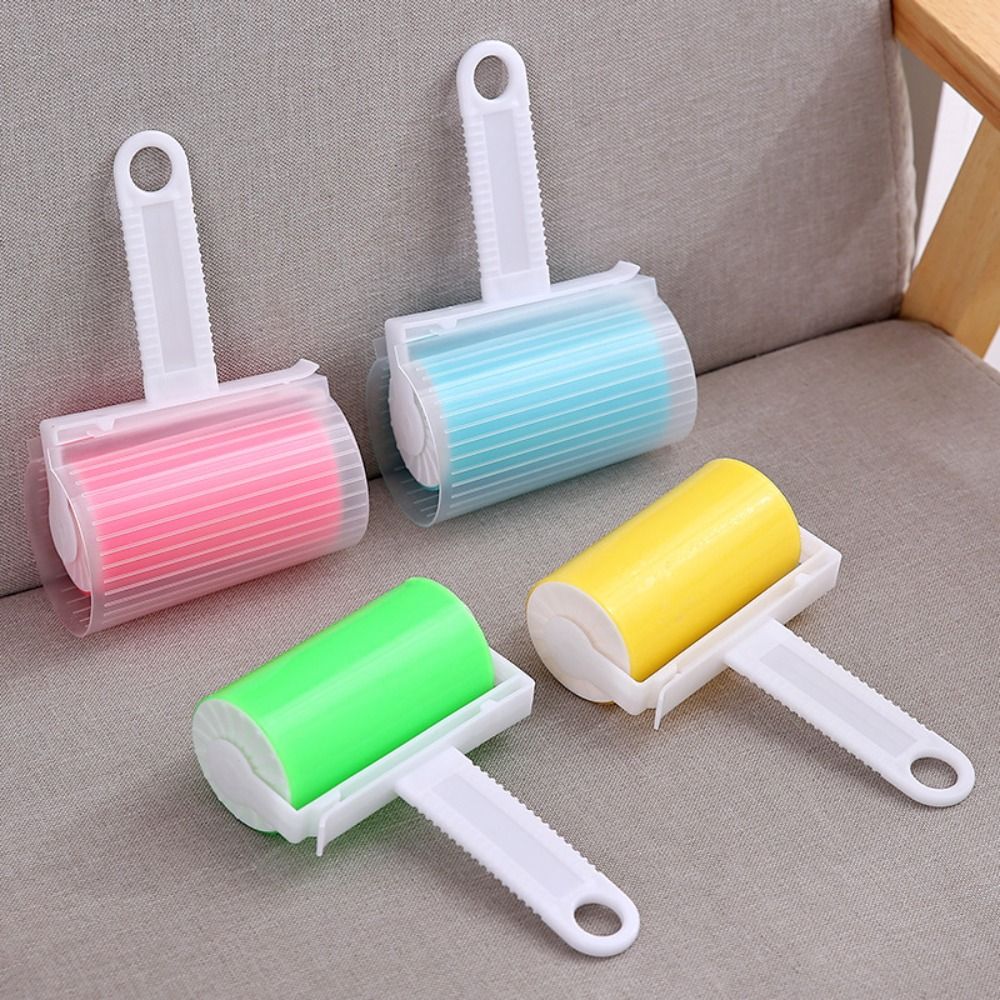 Durable Washable Cat Hair Remover Reusable Lint Roller Lint Remover Clothes Sofa Sticky Roller Pellet Remover Pet Hair