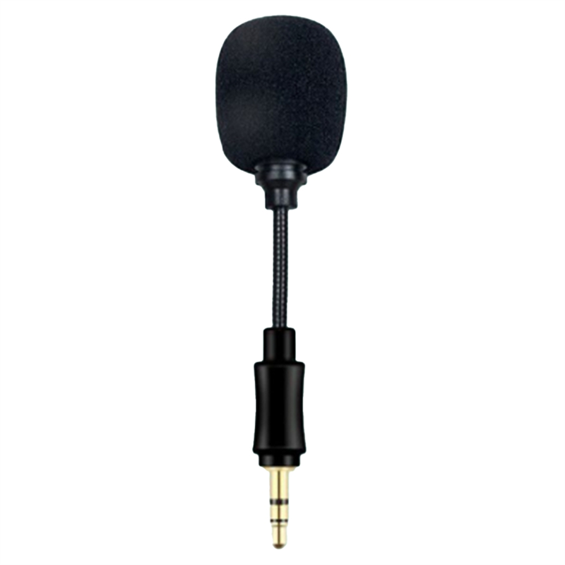 Mini Microphone Portable Plug and Play HD Quality for Live Sound Card Singing Live Accessories Three-Pole