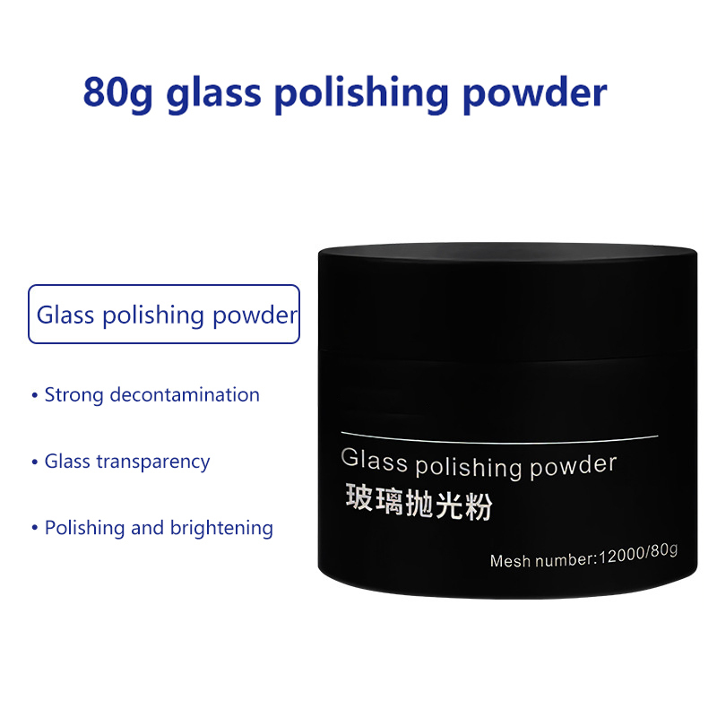 Car Window Polishing Mirrors Powder 80g Glass Polish Cerium Oxide Powder Glass Remove Composite Rare Repair Tool afabe858