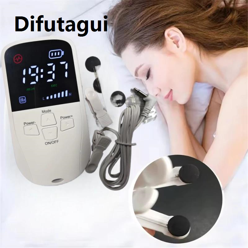 Difutagui High Quality Vagus nerve stimulation device Insomnia Anxiety Depression CES Sleeping Therapy Microcurrent favorable Sleep Aid