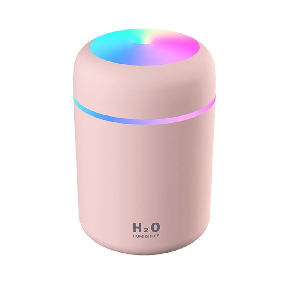 Colorful Mini Air Humidifier, USB Desktop for Office, Bedroom Etc-B