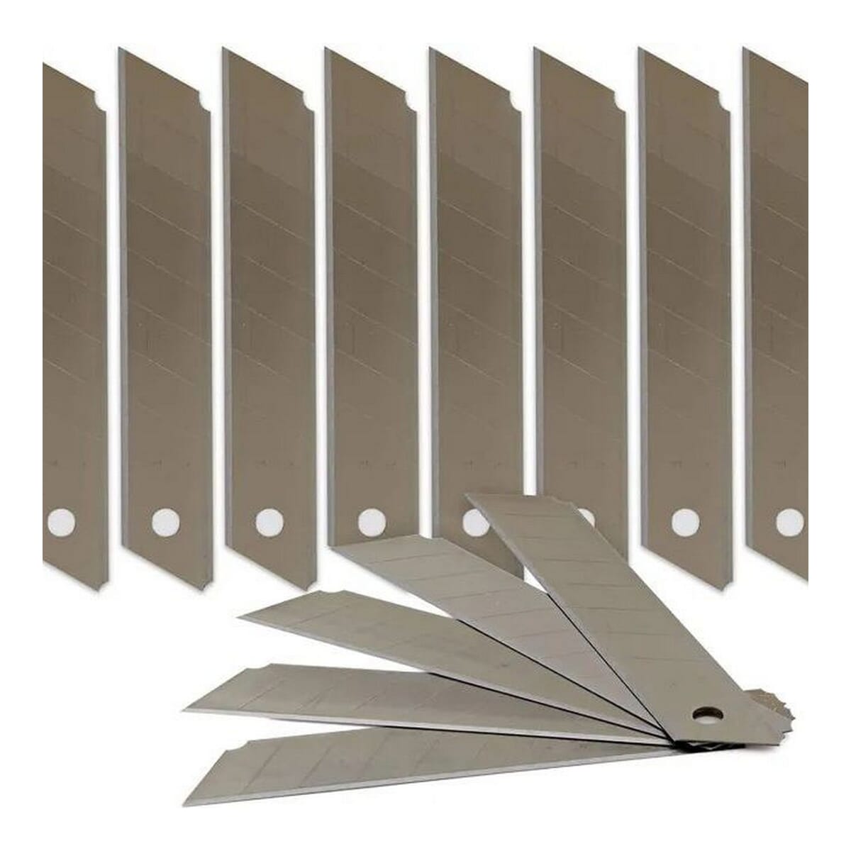 10 Pcs Cutter Replacement Blade Carbon Steel Craft Knife Blades For Art Work Cutting Carving Boston Paper And Carpet