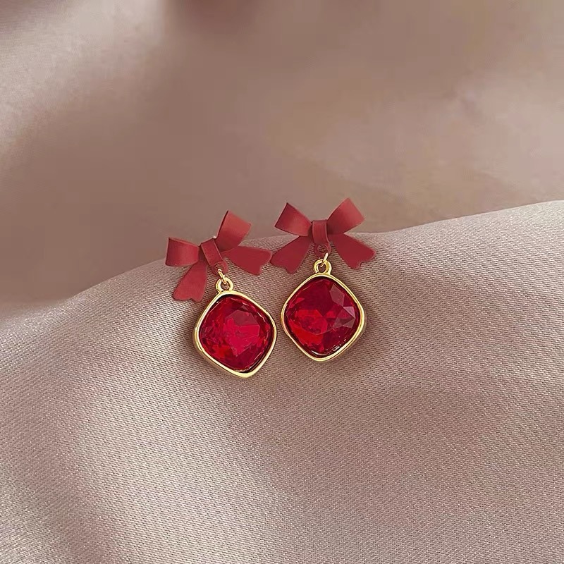 【New arrivals】Black Bow Big Earrings 2022 New Fashion Earrings Earrings for