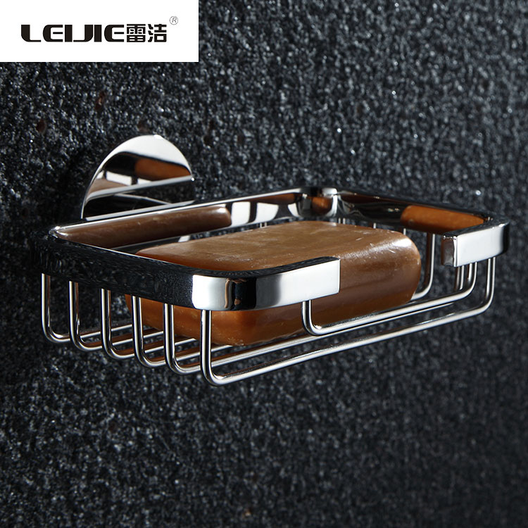 Heavy Duty Wall Mounted Soap Holder | Drill Installation Stainless Steel Soap Dish | Rustproof Bathroom Soap Rack | Strong Fixed Soap Stand