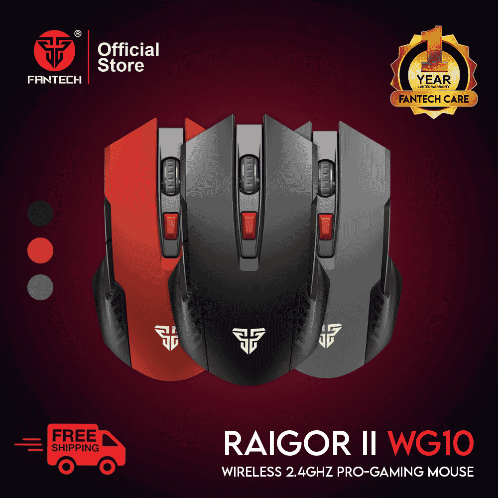 Fantech Raigor Ii Wg10 Gaming Mouse in Black