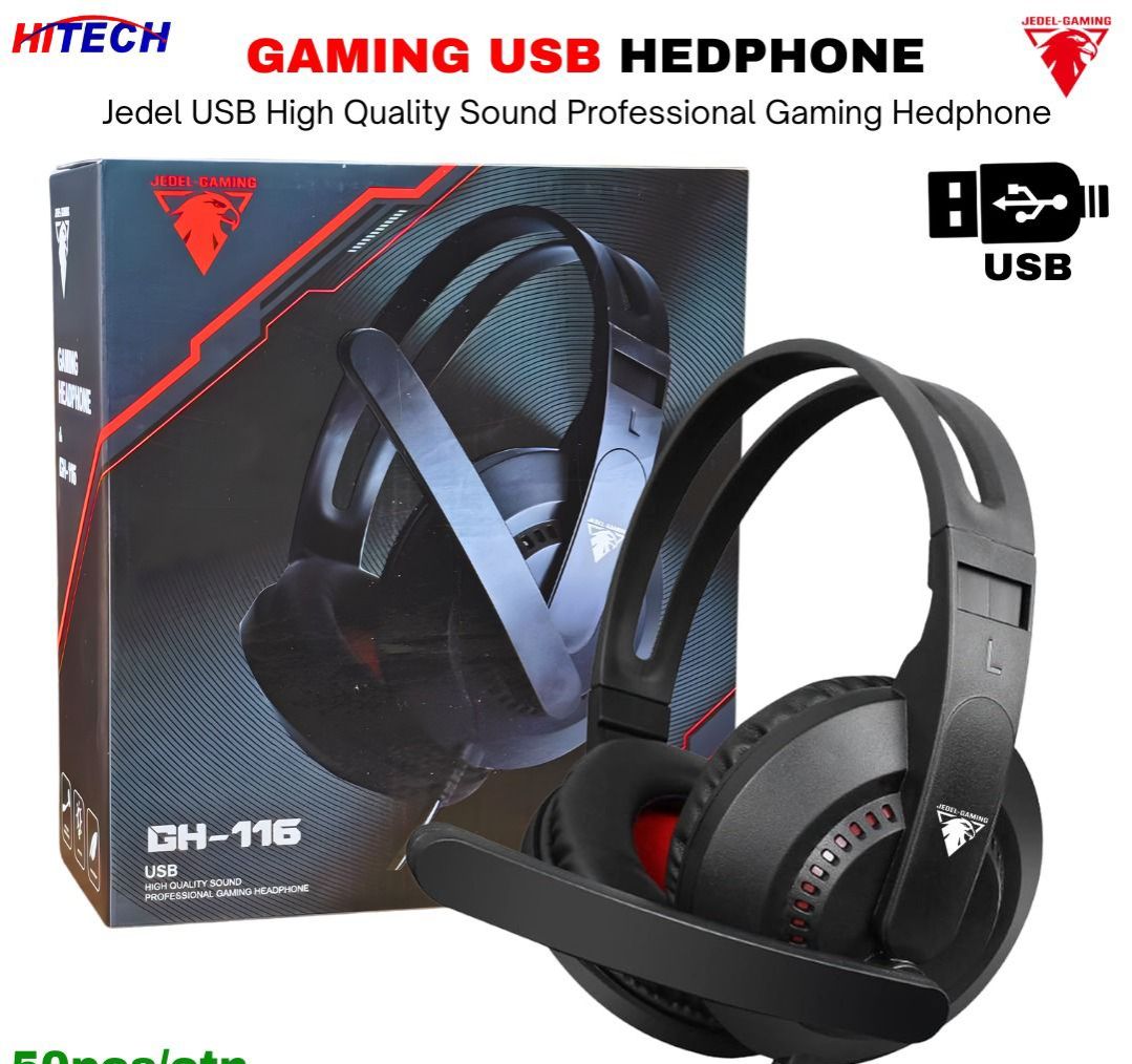 aUSB Gaming Headset With Microphone