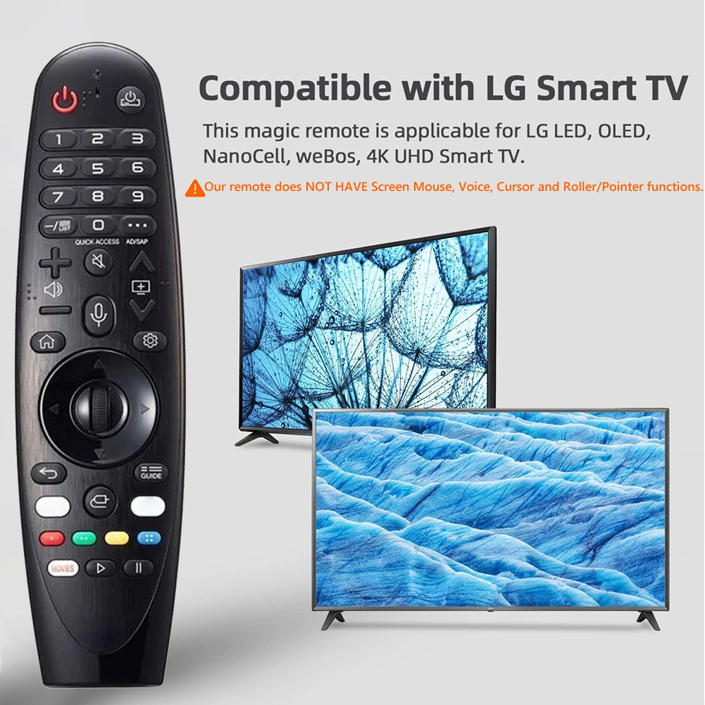 Fashion Infrared Remote AKB75855501 MR20GA NO Voice Pointer Function Smart wireless Remote Commander for LG 4K 8K UHD OLED NanoCell