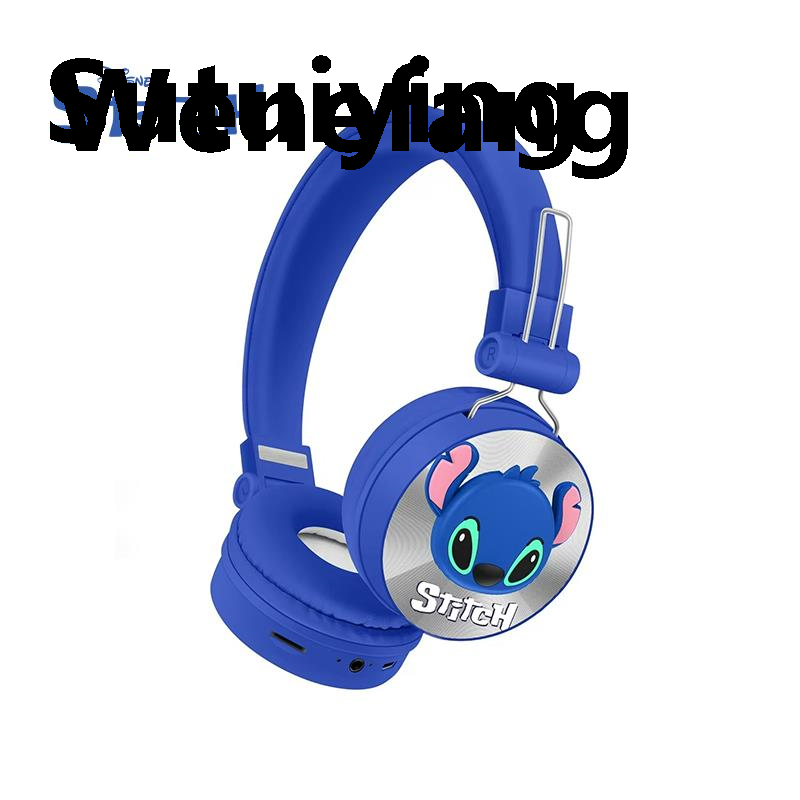 Wenefang Sutuiying Disney Marvel Spider Man Headphones Bluetooth Wireless Foldable Profesional Profesional Stereo Laptop Gaming Earphones Noise Reduction for Kids GA-208