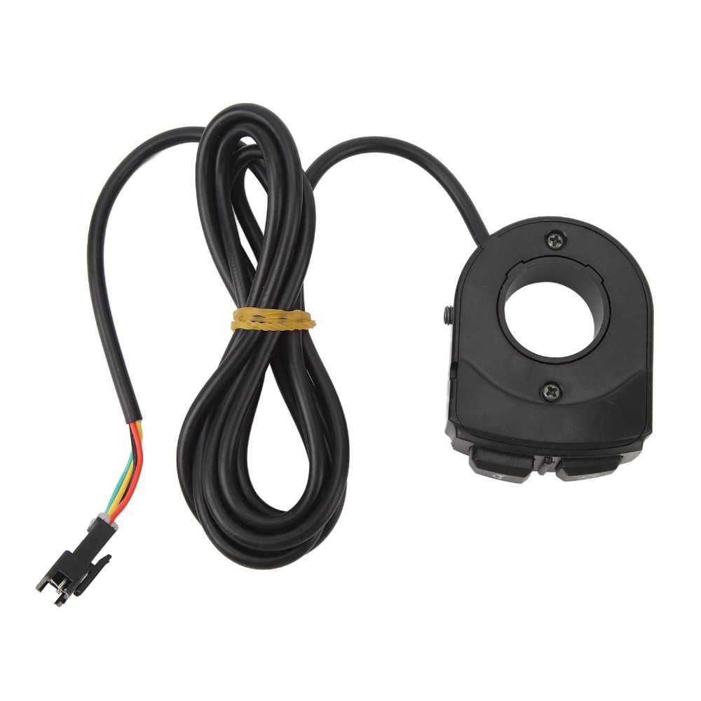 Durable DK21-1S Electric Bicycle Light Switch 12-72V 4 Wire Electric Bike Horn Light Switch IPX4 Waterproof Electric Bike Switch Horn Motorbike