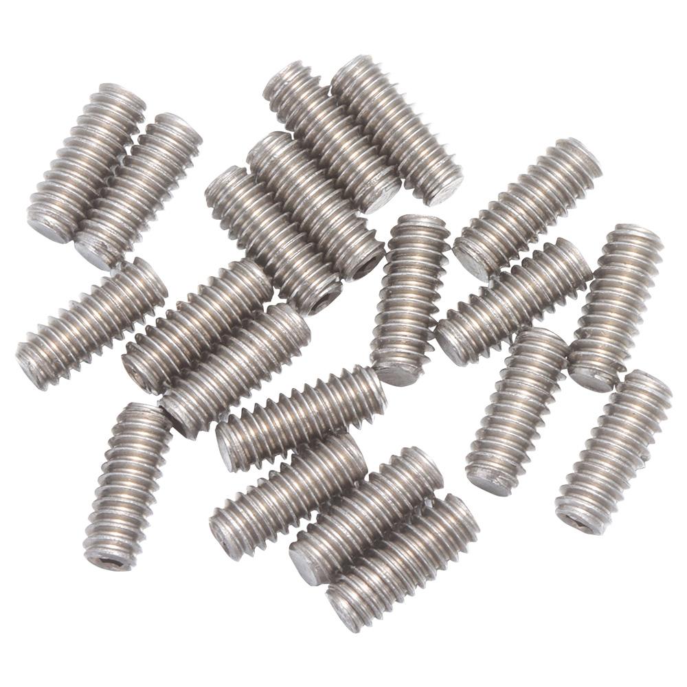 20Pcs Screws Silver Flat Head Machine Screws 304 Stainless Steel Countersunk Screws Fasteners Bolts Furniture
