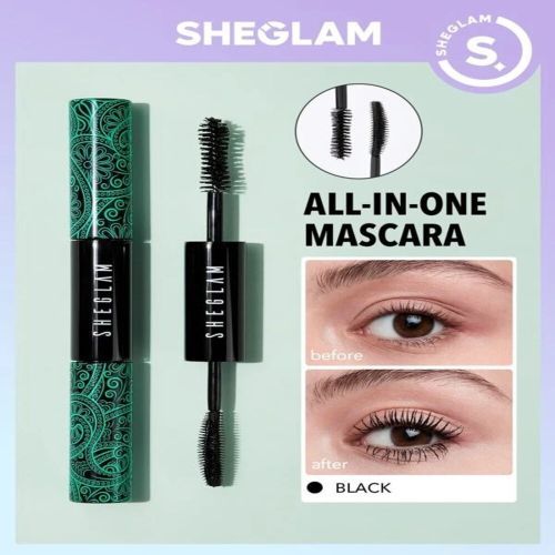 Sheglam 2 in 1 Mascara- Combination of volume AND length in one amazing tube