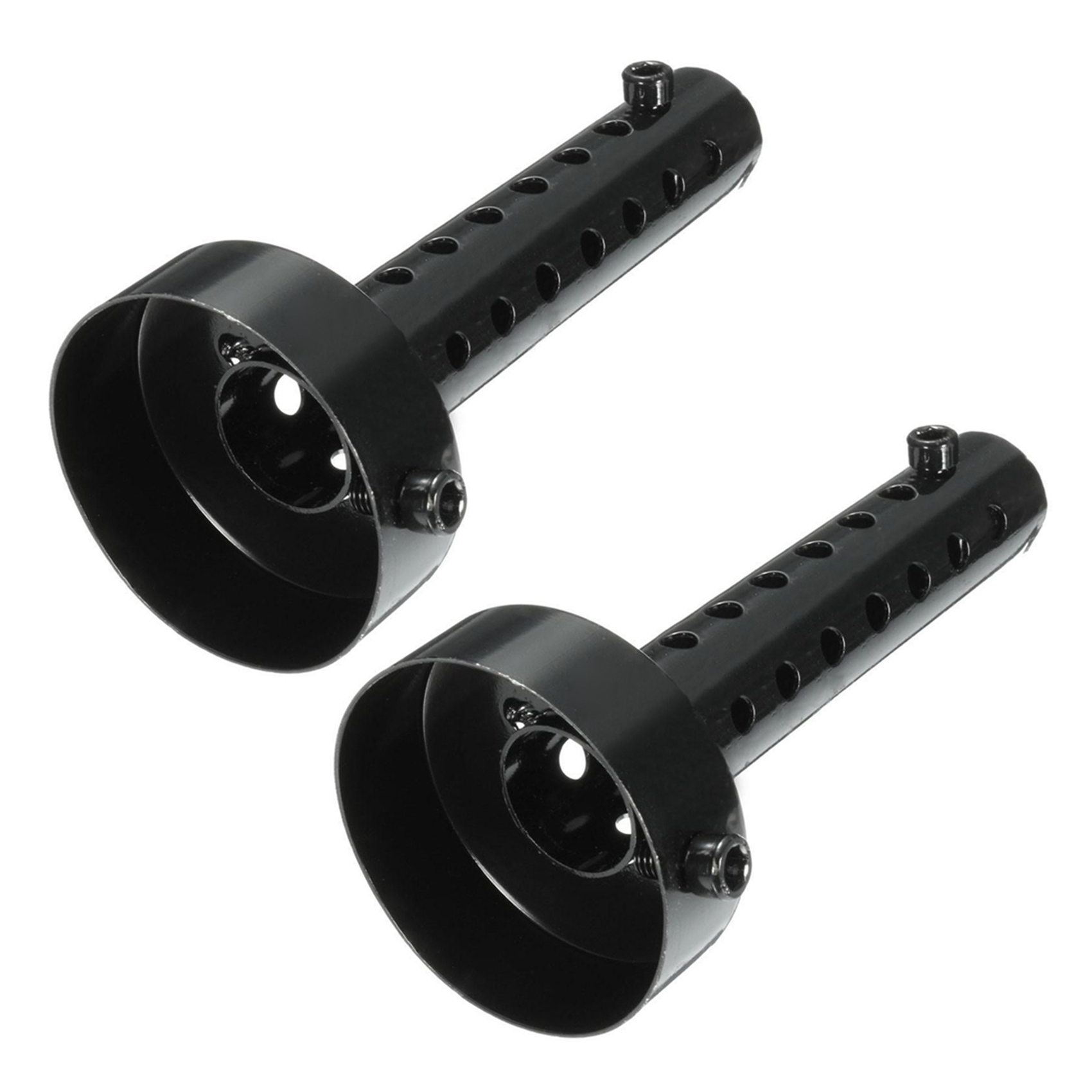 NAMUNY 2X Motorcycle Universal Exhaust Can Muffler Baffle DB 60mm