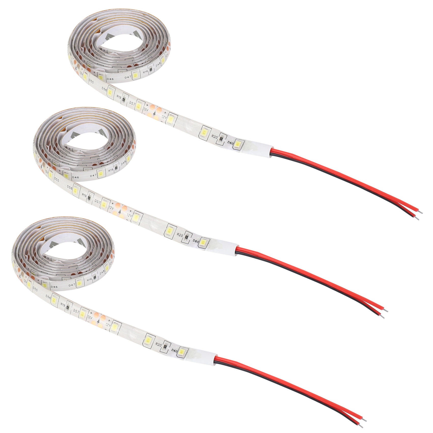 ZOROOM 3X 60-3528 SMD Waterproof LED Light Strip DC12V (White)1M