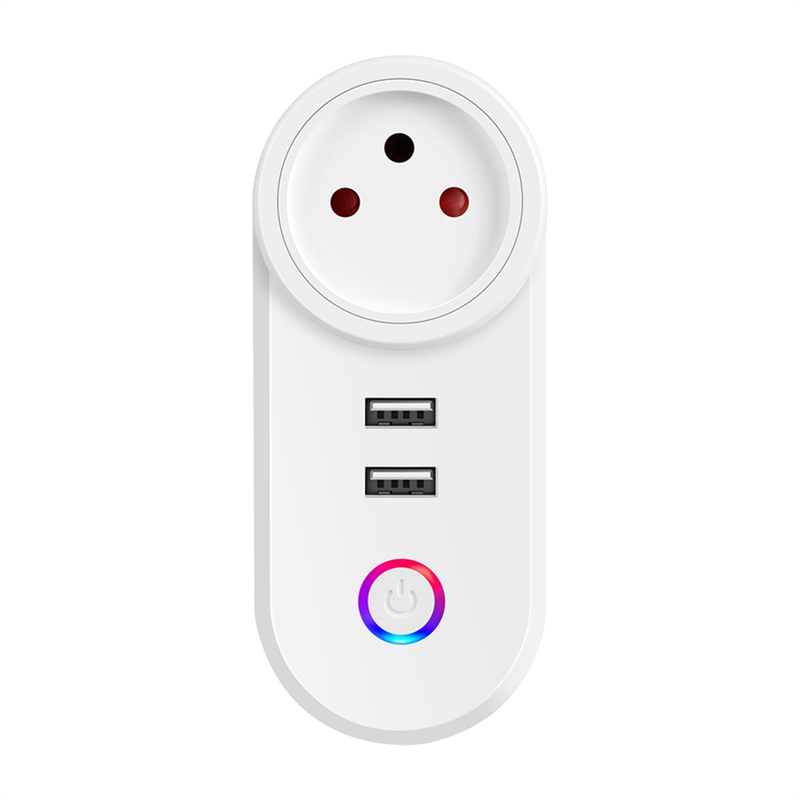 Israel Plug Tuya Smart Home 16A WiFi Smart Plug