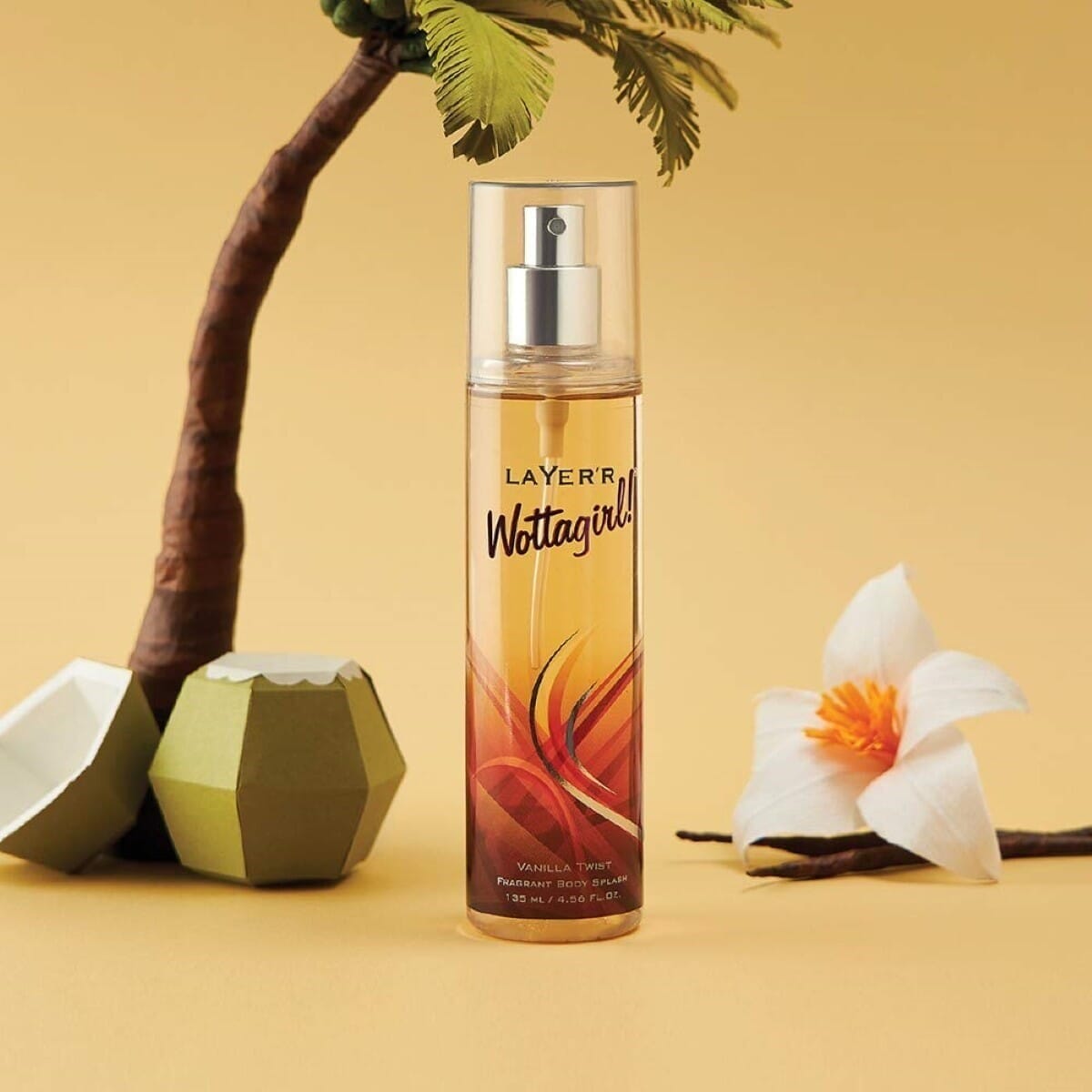 Layer'r Wottagirl Vanilla Twist Perfume For Women 135 ML