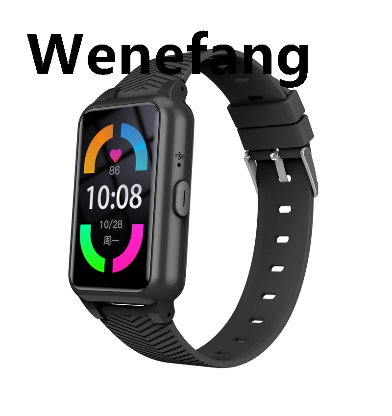 Wenefang Smart 4G Elderly Student Kid Watch Heart Rate Blood Pressure GPS Sales promotion WI-FI Position Track Monitor SOS Call Thermometer Smartwatch