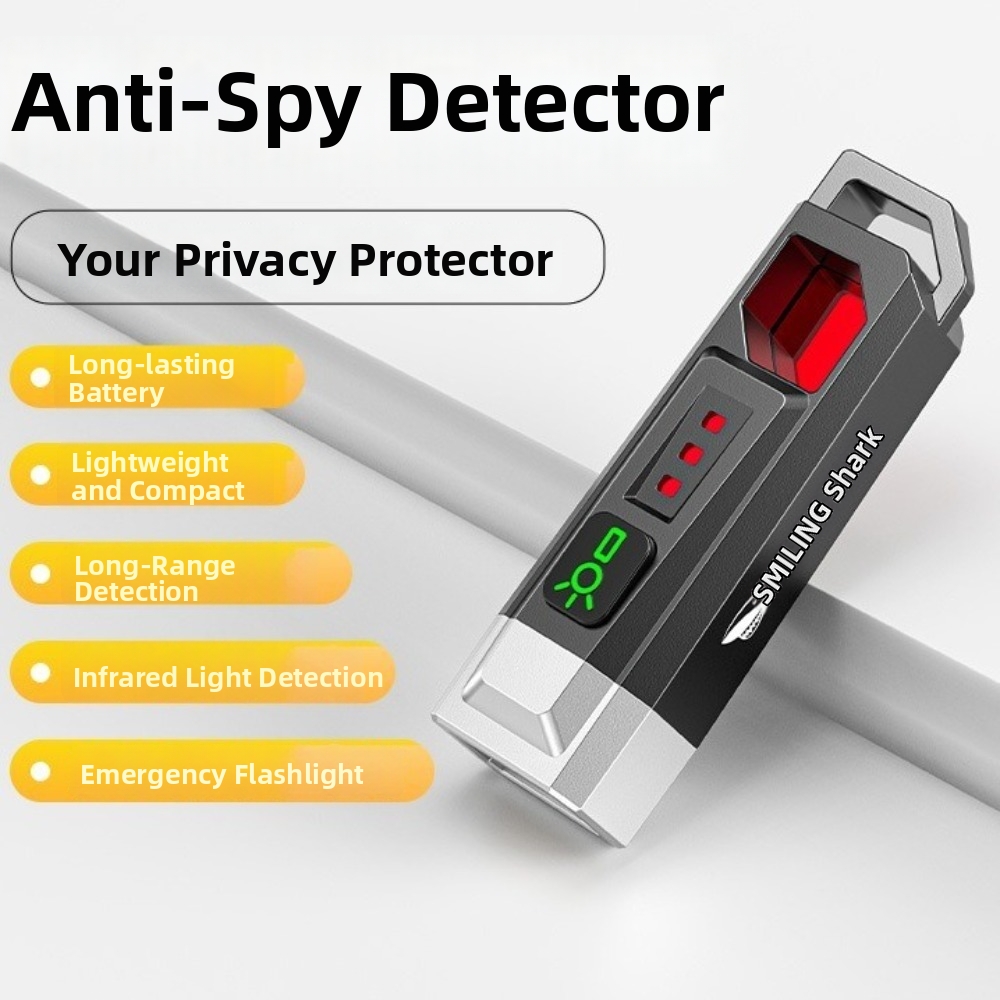 New Rechargeable Mini Pocket Flashlight Anti-sneak Detection ABS LED Flashlight Self Defense Portable EDC Torch