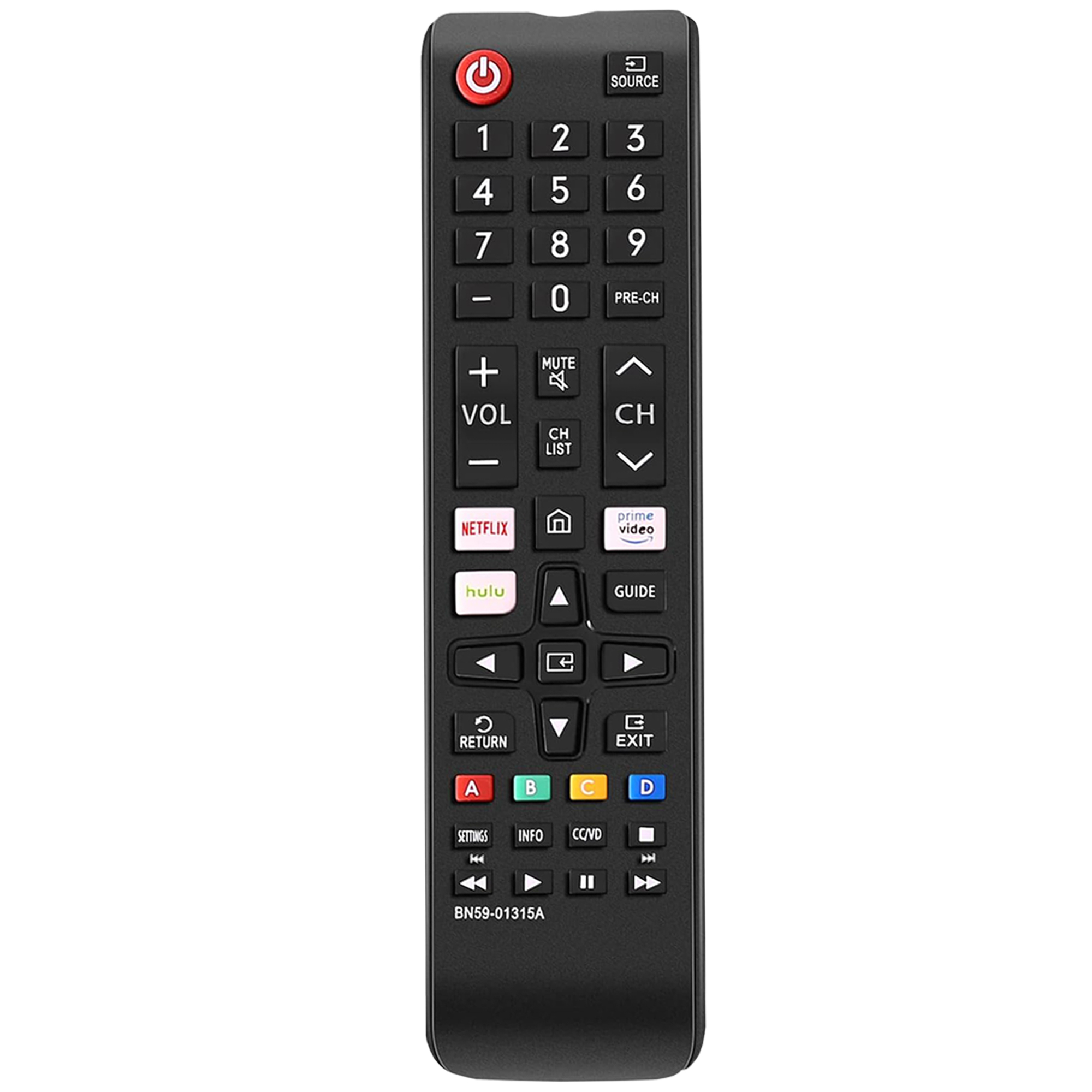 NEW Universal for Samsung Tv Remote,替换 for Samsung Smart Tv - Led Lcd Hdtv Qled Suhd Uhd 4K 3D Tv