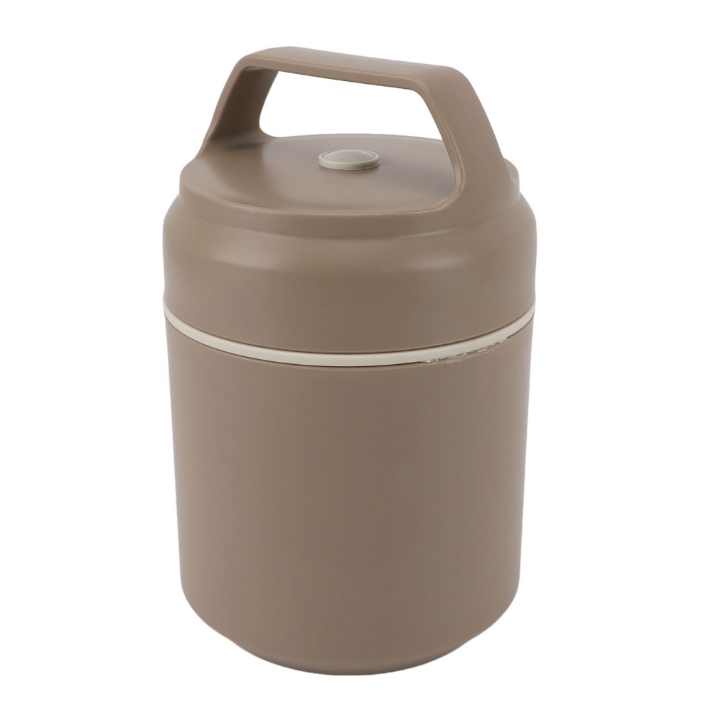 Practical 304 Stainless Steel Round Lunch Container 420ml Insulated Food Storage Portable Lunch Box For Office